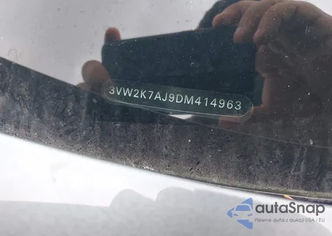 2013 Volkswagen Jetta S z USA, uszkodzony, nr VIN 3VW2K7AJ9DM414963